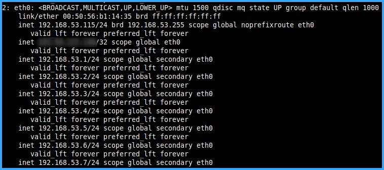 Thêm IP Linux local
