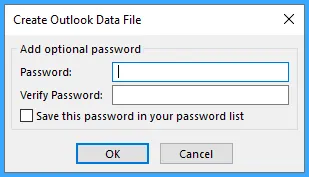 Tạo password cho file backup