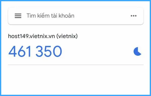 Hướng dẫn bật tính năng xác thực 2 yếu tố (2FA) trên cPanel 25 Lấy mã kích hoạt