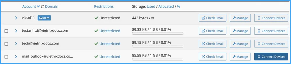 Chọn Connect Devices