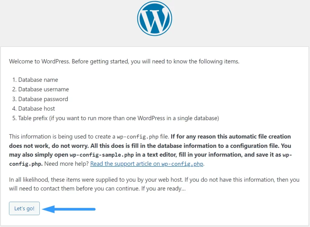 cài đặt WordPress trên DirectAdmin