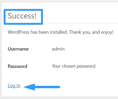cài đặt WordPress trên DirectAdmin