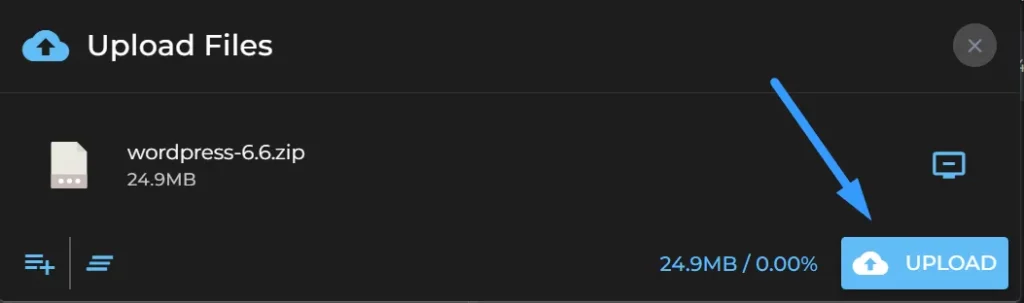 cài đặt WordPress trên DirectAdmin