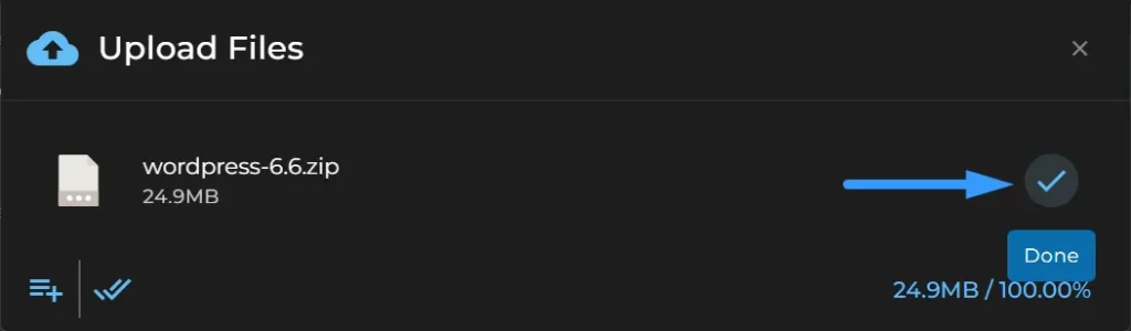 cài đặt WordPress trên DirectAdmin