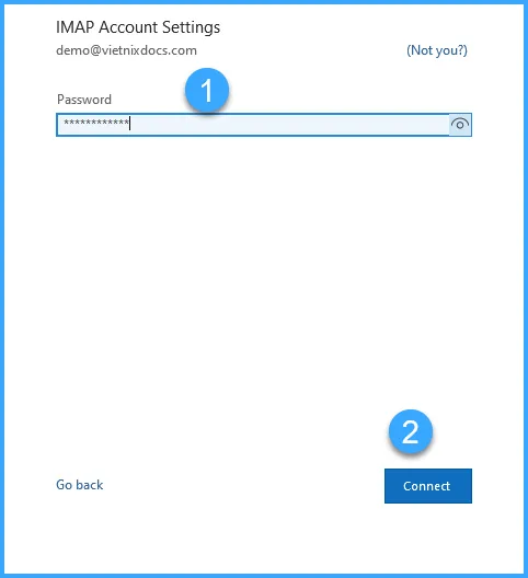 Nhập mật khẩu email