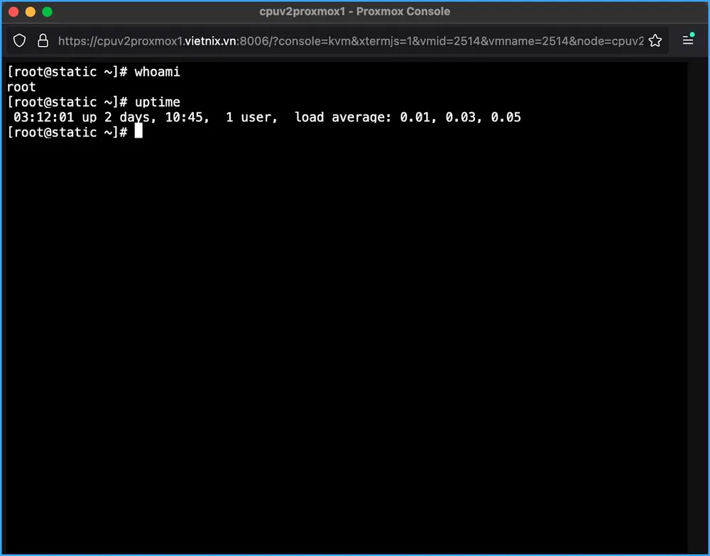 hướng dẫn quản trị vps