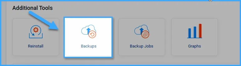 tạo backup cho vps 