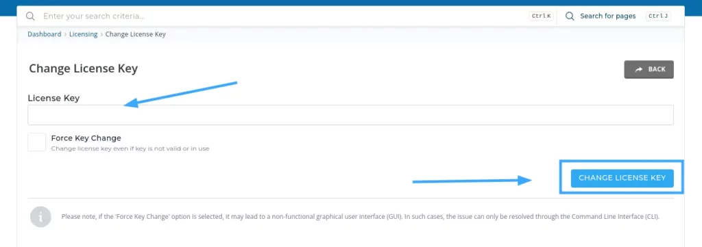 cách update License DirectAdmin