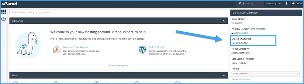Màn hình kết nối thành công