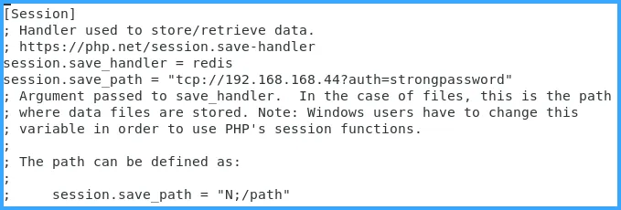 Vị trí cần thay đổi trong file php.ini