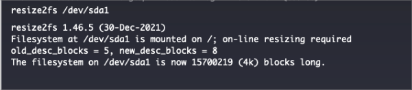VPS sử dụng EXT4