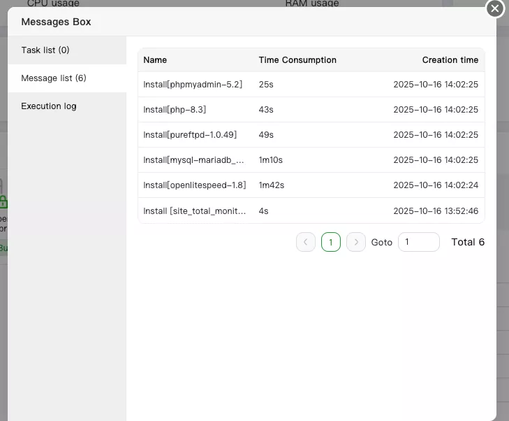 Bắt đầu cài đặt