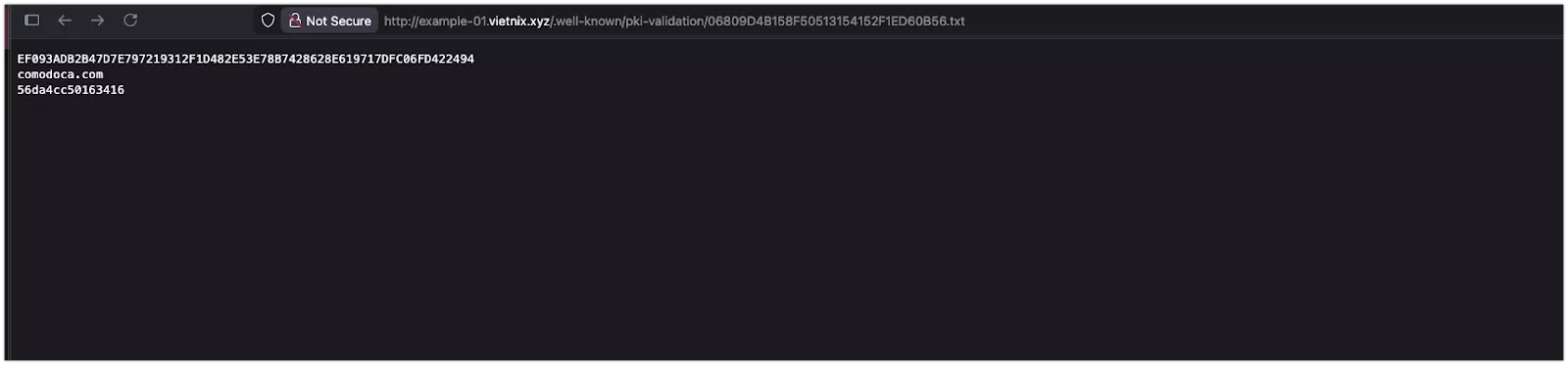 Kiểm tra sau khi upload file