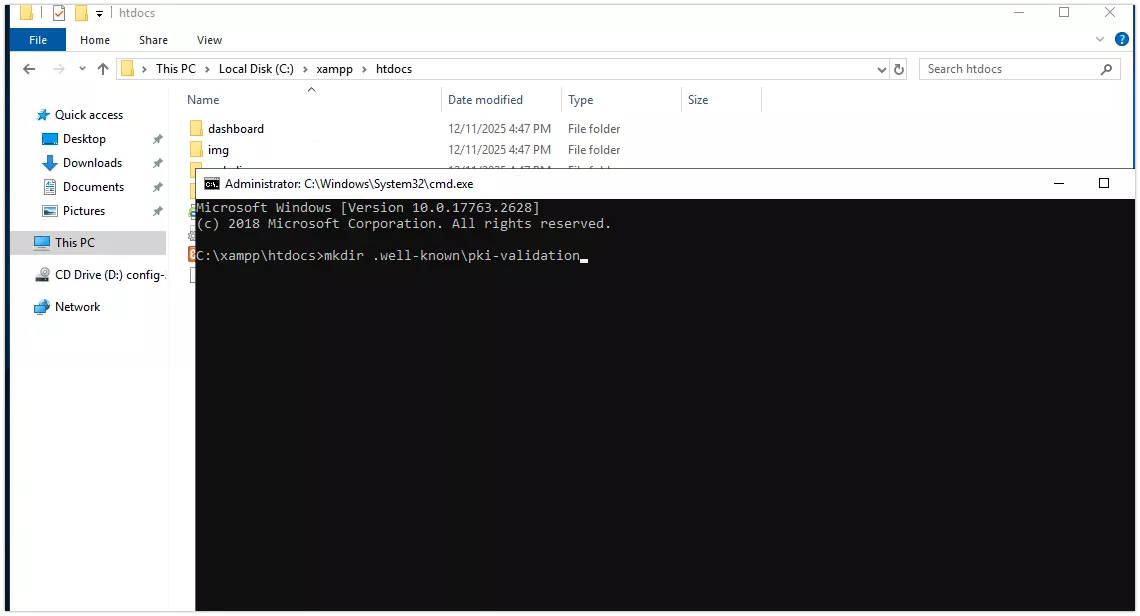 Tạo thư mục ẩn bằng CMD