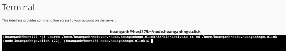 Kích hoạt và chạy ứng dụng