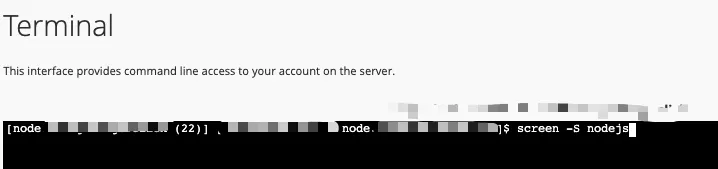 Tạo phiên làm việc với Screen