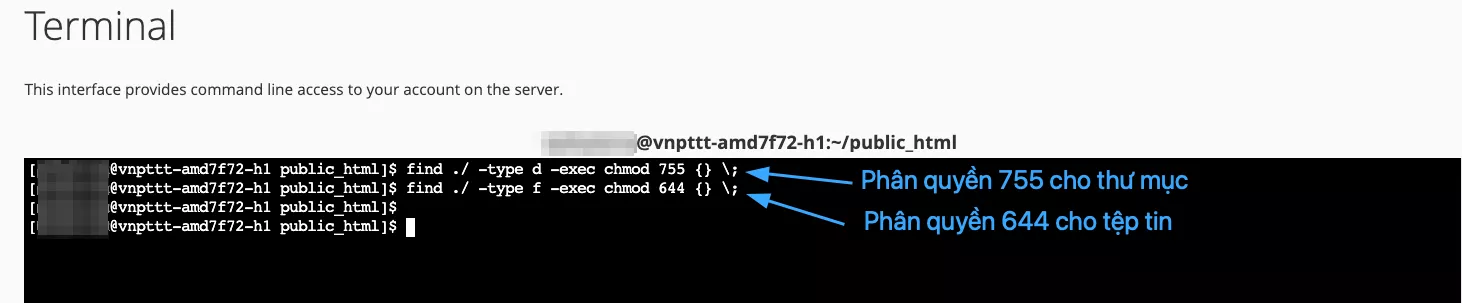 Điều chỉnh quyền truy cập  