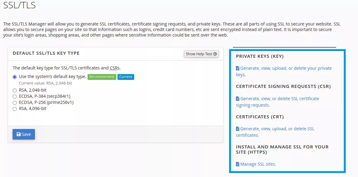 Cài đặt đầy đủ chuỗi chứng chỉ