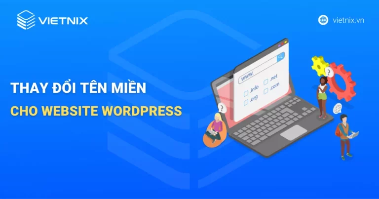 Cập nhật URL trong phần quản trị WordPress