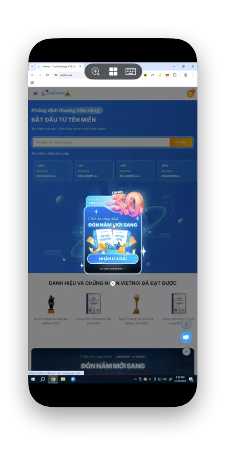 Giao diện Desktop của Windows