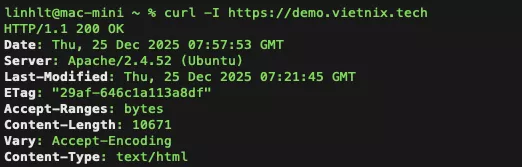 Kiểm tra phản hồi từ URL HTTPS  
