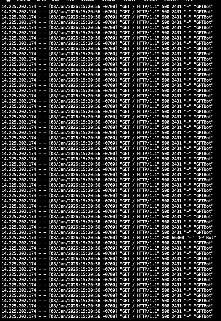 Ảnh hưởng của bot xấu lên website