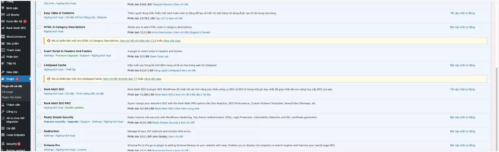 Sau khi cài đặt hoàn tất bạn sẽ nhận được kết quả như hình