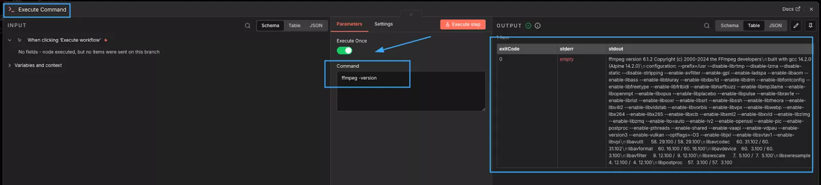 Kiểm tra kết quả qua giao diện n8n 