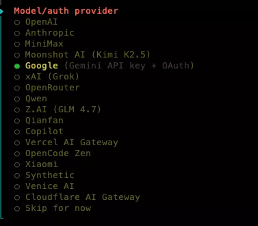 Cấu hình đối với Gemini 3 Pro 